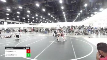 106 lbs Round Of 16 - Christian Alvarez, DUB Wrestling vs Aiden Samuel Sanchez, Reign WC