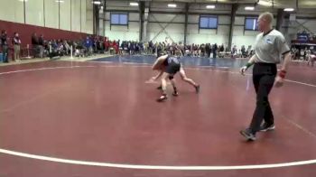 133 lbs Champ. Round 1 - Nicholas Kruczynski, New York University vs Aidan Schaefer, Norwich University