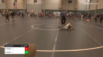 55 lbs Prelims - Barrett Miller, Perkins County Youth Wrestling vs Damon Orta, East Butler