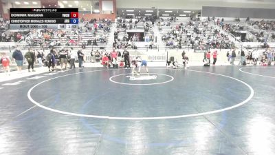108 lbs Semis - Dominik Magana, Victory Wrestling-Central WA vs Christopher Morales Remigio, Ascend Wrestling Academy