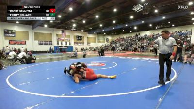 190 Boys Quarterfinal - Friday Pollard, Escondido vs Danny Esquivez, Imperial