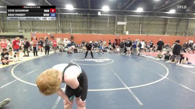 110 lbs Rr Rnd 5 - Isaak Anokye, Maine Hammahs - MSE vs Dakota Sandy, Mat Assassins Red - MSE