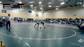 130 lbs Semifinal - Cameron Beck, Seckman vs Quinn Hope, Lindbergh
