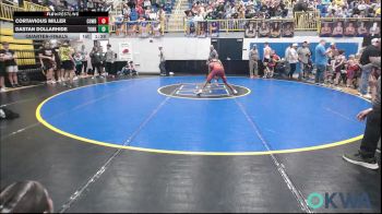132 lbs Quarterfinal - Cortavious Miller, Cowboy Wrestling Club vs Dastan Dollarhide, Tonkawa Takedown Club