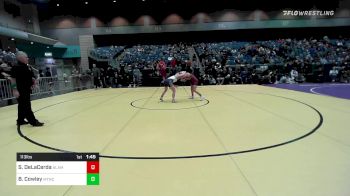 113 lbs Quarterfinal - Sarah DeLaCerda, Alamosa vs Brinley Cowley, Mountain Crest