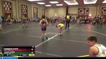 65 lbs Finals (8 Team) - Colin Logue, Armory Blue vs Cameron Curtis, Kings Krew