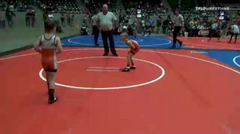 55 lbs Semifinal - Camden Lloyd, Collinsville Cardinal Youth Wrestling vs Titus Dillingham, Coweta Tiger Wrestling