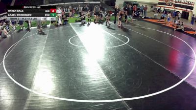 44.5-47.2 lbs Champ. Round 1 - Haven Ekle, Alaska vs Asael Rodriguez, Utah