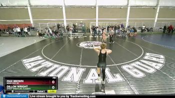 93-101 lbs Cons. Round 3 - Dillon Wright, Stout Wrestling Academy vs Max Brown, Bear Cave WC