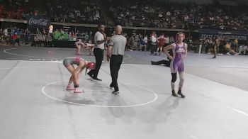G 114 lbs Champ. Round 2 - Lilly Johnson, Dutchtown Girls vs Kaitlyn Magee, Pearl River Girls