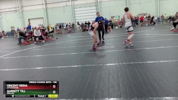 136 lbs Round 4 - Garrett Till, Redlion vs Vincent Reina, Littlestown