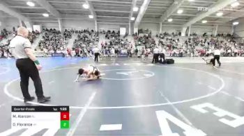 106 lbs Quarterfinal - Marco Alarcon, NJ vs Darren Florance, NY