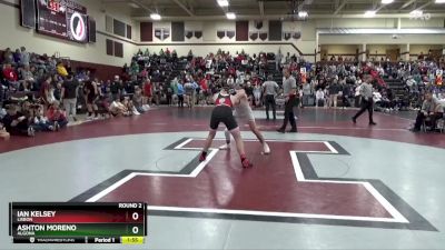 150 lbs Round 2 - Ashton Moreno, Algona vs Ian Kelsey, Lisbon