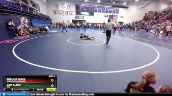 90 lbs Cons. Round 2 - Sam Elder, CCA vs Trevor Hires, Johnson Junior High