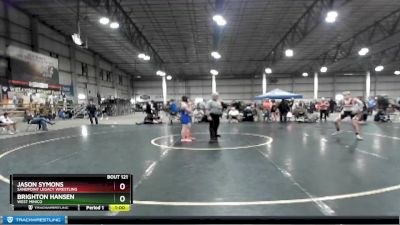 100 lbs Cons. Round 3 - Brighton Hansen, West Minico vs Jason Symons, Sandpoint Legacy Wrestling