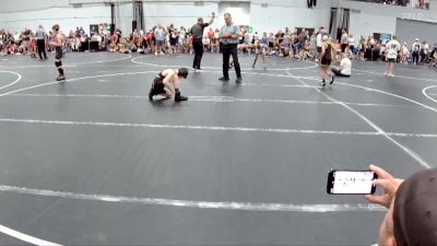 48 lbs Round 6 (8 Team) - Daniel Beltran, Warhawks vs Parker Rafanan, Frost Gang