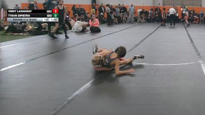 56 lbs Round 3 (4 Team) - Tyson DiPietro, Neighborhood Wrestling vs Vinny Lashaway, Empyre WC Gold