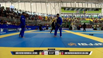 José Matheus Macedo De Lira Luna vs João Victor Venturi M. C. De Mel 2026 Brasileiro Jiu-Jitsu IBJJF