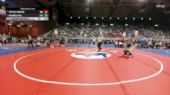 2A-113 lbs Quarterfinal - Kaiden Hill, Lingle-Ft. Laramie/Southeast vs Tryan Rieder, Wind River
