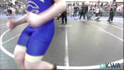 120 lbs Rr Rnd 5 - Zane Boren, Duncan Demon Wrestling vs Kooper Palesano, Chickasha Youth Wrestling