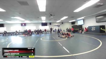 126 lbs Cons. Round 1 - Fernando Lopez, Savanna vs Joseph Gonzales, Huntington Beach