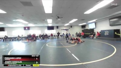 126 lbs Cons. Round 1 - Fernando Lopez, Savanna vs Joseph Gonzales, Huntington Beach