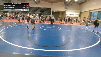 111 lbs Rr Rnd 3 - Austin Brooks, Team Tugman - MSC vs Jake Baginski, Taylor Hammers - MSC