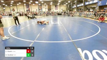 132 lbs Rr Rnd 2 - Casen Roark, Tennessee Wrestling Academy vs AJ Scalise, Ragin Raisins Niagara