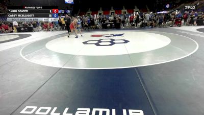106 lbs Cons. Sub-semis - Niko Odiotti, IL vs Casey McElligott, GA