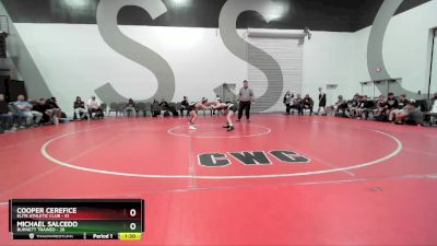 90 lbs Round 3 (8 Team) - Grady Moos, Burnett Trained vs Ashton King, Patriots Wrestling Club