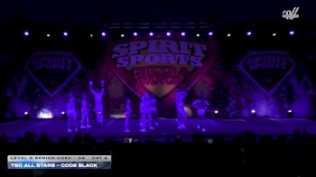 TSC All Stars - Code Black [2026 L5 Senior Coed - D2 Day 2] 2026 Spirit Sports Myrtle Beach Nationals