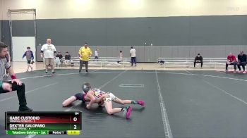 64 lbs Round 2 (6 Team) - Dexter Galofaro, Terps Xpress vs Gabe Custodio, Virginia Patriots