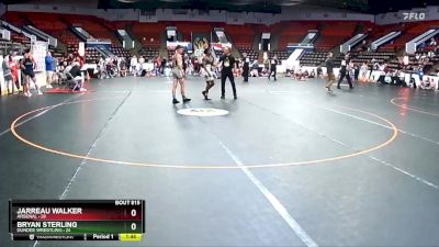 105 lbs Cons. Semi - Jarreau Walker, Arsenal vs Bryan Sterling, Dundee Wrestling