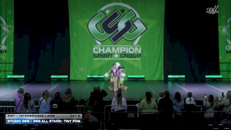 Studio 360 - 360 All Stars- Tiny Pom [2026 Tiny - Intermediate - Pom Day 2] 2026 CSG Dance Grand Nationals