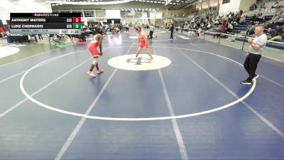 174 lbs Cons. Round 2 - Anthony Mayers, Cortland vs Luke Chernaski, Cortland