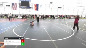 46 lbs Consi Of 4 - Frankie Carrasco, Tucson Cyclones vs Connor McNatt, Chain Gang Wrestling