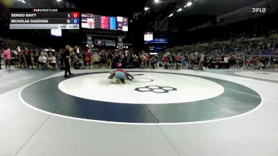 190 lbs Cons. Sub-rd Of 32 - Sergio Baity, IL vs Nicholas DAddona, NJ
