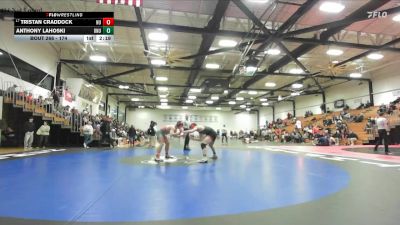 174 lbs Cons. Round 4 - Tristan Craddock, Heidelberg vs Anthony Lahoski, Ohio Northern