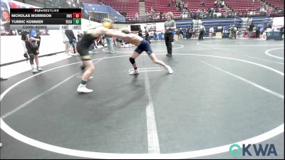96-100 lbs Consolation - Nicholas Morrison, Scots Wrestling Club vs Yurric Kommer, Tecumseh Youth Wrestling