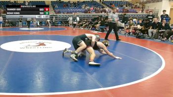 150 lbs Round 4: Semis & 3rd Wb - Tanner Gee, Dawson County vs Noah King, Troup