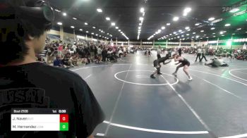 175 lbs Consi Of 16 #2 - Jackson Naven, Elite Force WC vs Mason Hernandez, Legacy