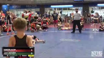 40 lbs Placement Matches (16 Team) - Liam ORourke, Missouri Mon-Stars vs Hunter Autin, Backyard Brawlers