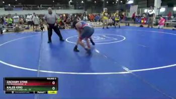 125 lbs Round 3 (8 Team) - Zachary Stine, I-64 ROADRUNNERS vs Kaleb King, SCORPIONS FLORIDA WC