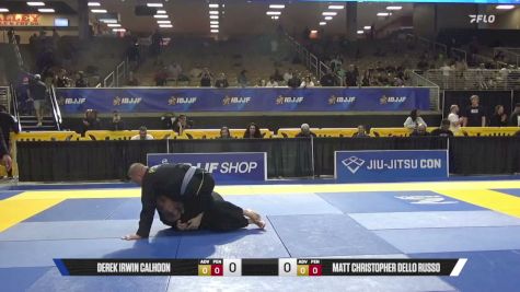 Matt Christopher Dello Russo vs Derek Irwin Calhoon 2026 Pan Jiu Jitsu IBJJF Championship