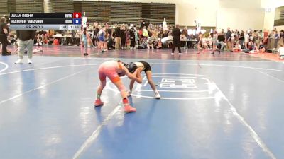 60 kg Rr Rnd 1 - Julia Risha, NewWhale Pink - Girls vs Harper Weaver, All I See Is Gold Academy - Girls