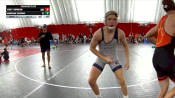 144 lbs Semis & Wb (16 Team) - Joey Sirmon, Wheaton Warrenville South vs Keegan Thoma, Rochester Century A