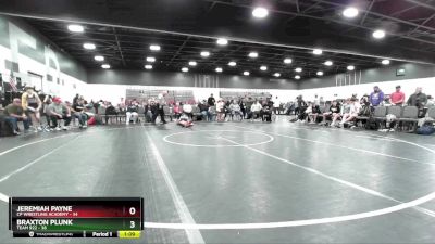 85 lbs Placement Matches (8 Team) - Jeremiah Payne, CP Wrestling Academy vs Braxton Plunk, Team 922