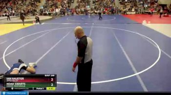 145 lbs Champ. Round 2 - Noah Swarts, Kasson-Mantorville vs Ian Haueter, Apple Valley