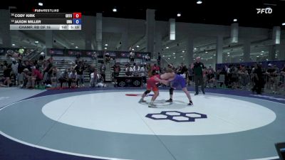 79 kg Champ. Rd Of 16 - Cody Kirk, CLT Regional Training Center vs Jaxon Miller, Ubasa Wrestling Academy