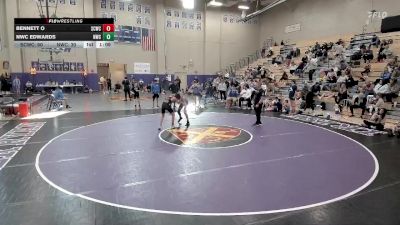 120 lbs Round 2 (8 Team) - NWC Edwards, Nolensville Wrestling Club vs Bennett O, Sumner County Wrestling Club